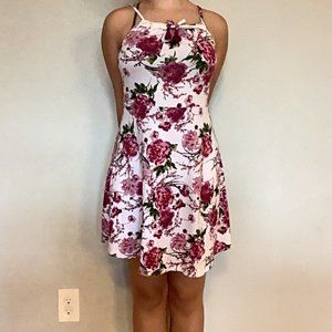 Pink Floral Dress